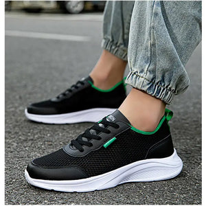 Mint Green Round Nose Men's Badminton Shoes Casual Men Breathable Sneakers Tennis For Sport Krasovki Tennes Upper Beskets