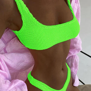 Sexy Bikini 2023 Swimsuit Women Swimwear Push Up Bikini Set Thong Brazilian Bathing Suit Beach Wear Biquini Bather Female