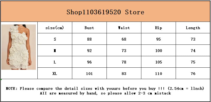 Women Fashion 3d Flower Hang Neck Hollow Dress Sexy Solid Sleeveless Backless Slim Dresses 2024 Summer Beach Party Gowns ﻿