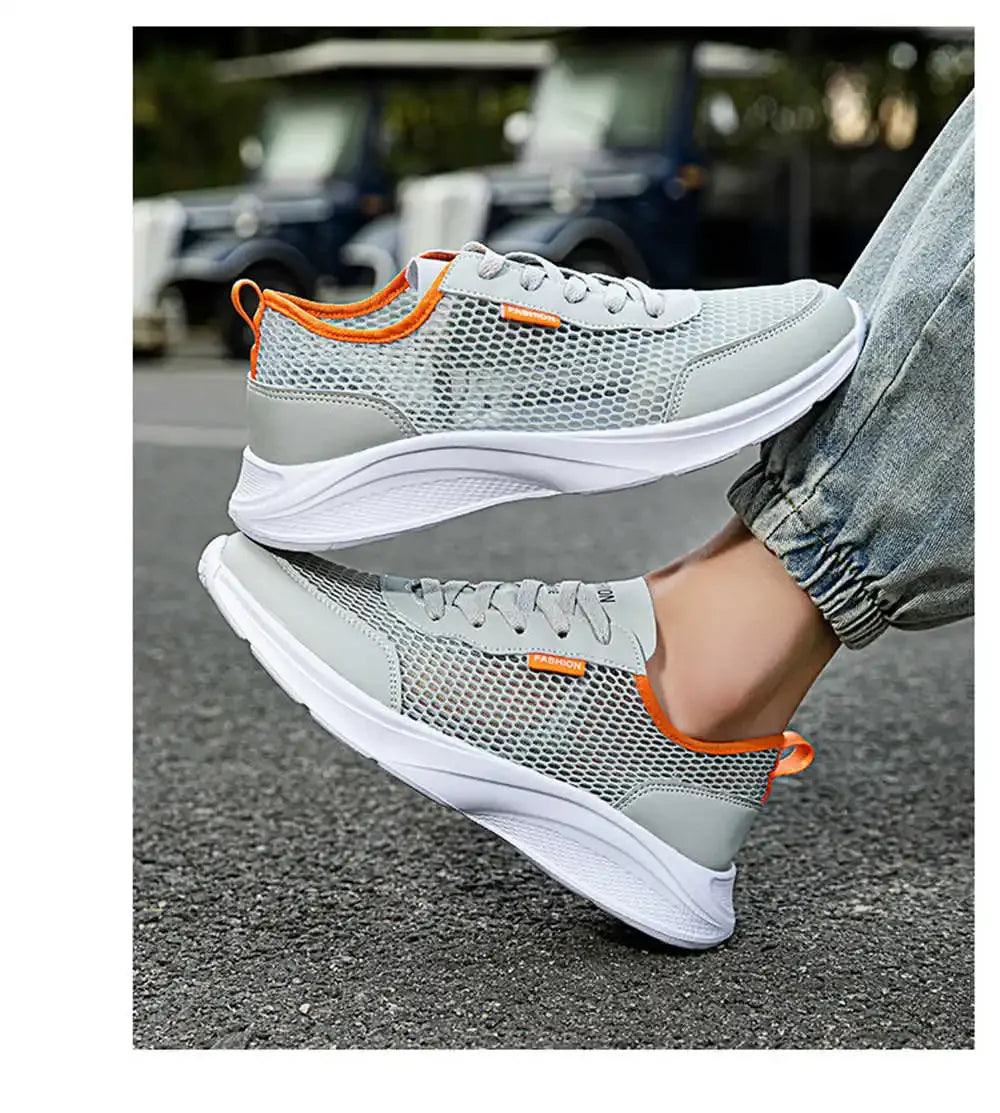 Mint Green Round Nose Men's Badminton Shoes Casual Men Breathable Sneakers Tennis For Sport Krasovki Tennes Upper Beskets