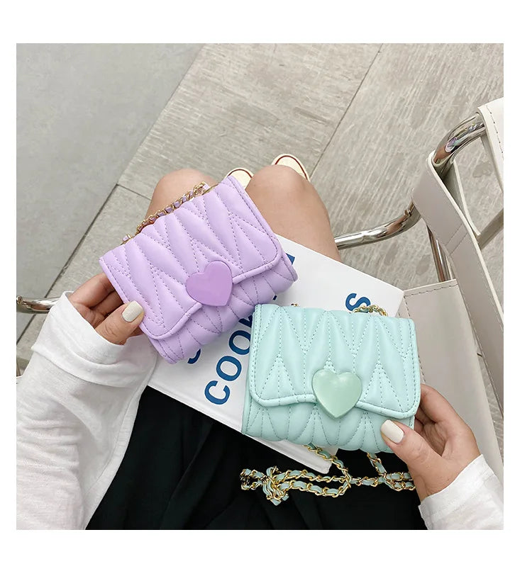 Lovely and Sweet 2023 New Korean Version Side Bags for Girls Fashion All-match Crossbody Bags for Women Flap Pocket Small Bags