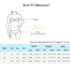 New Sexy Bikini Solid Swimsuit Women Swimwear Push Up Bikini Set Brazilian Bathing Suit Summer Beach Wear Swimming Suit