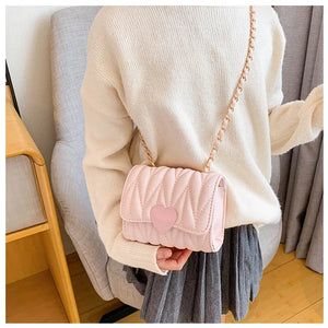 Lovely and Sweet 2023 New Korean Version Side Bags for Girls Fashion All-match Crossbody Bags for Women Flap Pocket Small Bags