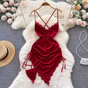 HotSweet Sexy Women's Bodysuit Rabbit Girl Cosplay Uniform Sleveless Jumpsuit Backless Sexy Hollow Lingerie Sweet Cute Rabbit