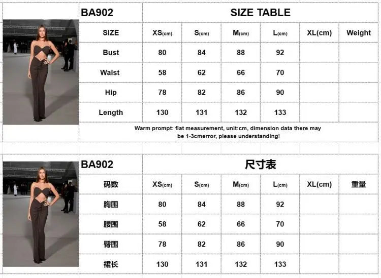 Black Party Long Dresses Sexy Strapless Evening Dress Brithday Party Outfits Elegant Gowns Fashion Hollow Out Female Clothes