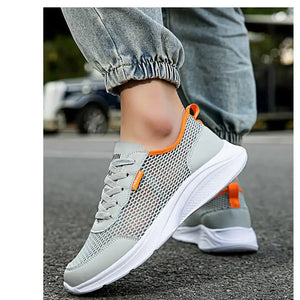 Mint Green Round Nose Men's Badminton Shoes Casual Men Breathable Sneakers Tennis For Sport Krasovki Tennes Upper Beskets