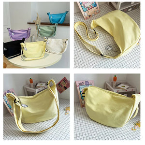 Shoulder Bags Women Solid Harajuku All-match Simple Multifunction Handbags Large Capacity Crossbody Bags for Women Teens Purse