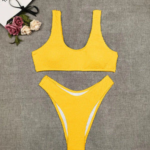 Sexy Bikini 2023 Swimsuit Women Swimwear Push Up Bikini Set Thong Brazilian Bathing Suit Beach Wear Biquini Bather Female