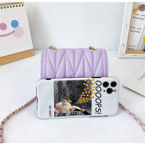 Lovely and Sweet 2023 New Korean Version Side Bags for Girls Fashion All-match Crossbody Bags for Women Flap Pocket Small Bags