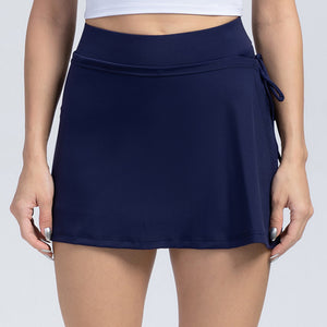 Tied High Waist Active Shorts