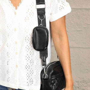 Adored PU Leather Shoulder Bag with Small Purse