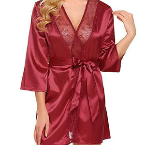 Sexy Lingerie Sexy plus Size Lace Nightgown Sexy Suit