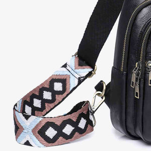 Adored It's Your Time PU Leather Sling Bag