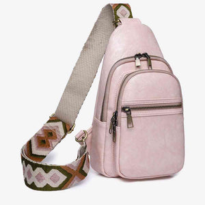 Adored It's Your Time PU Leather Sling Bag