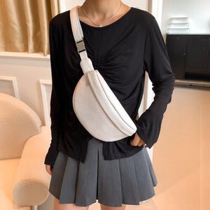 PU Leather Sling Bag