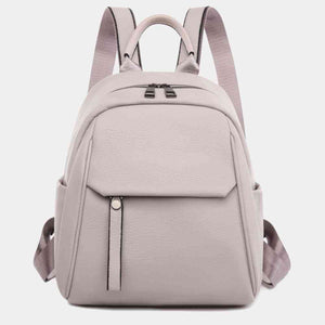 Medium PU Leather Backpack