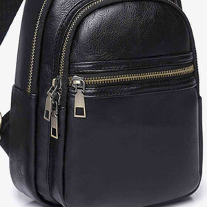 Adored It's Your Time PU Leather Sling Bag