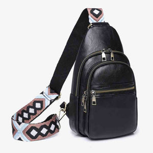 Adored It's Your Time PU Leather Sling Bag