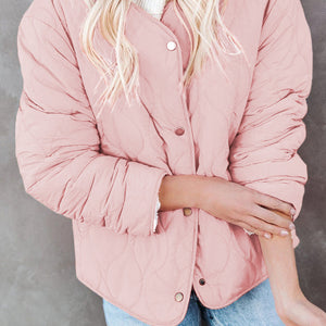 Buttoned Double-sided Coat