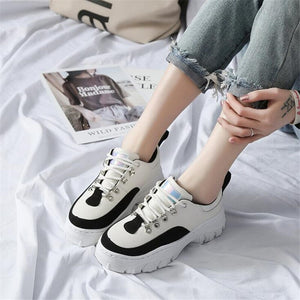 Tennis Pu Leather Brand Women Shoes