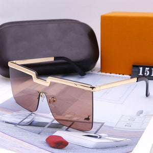 Super Large Frame Ocean Piece Series Fashion Sunglasses