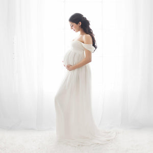 Sexy Maternity Dresses For Photo Shoot Chiffon Pregnancy Dress Photography Prop Gown Dresses For Pregnant Women Clothes Vestidos