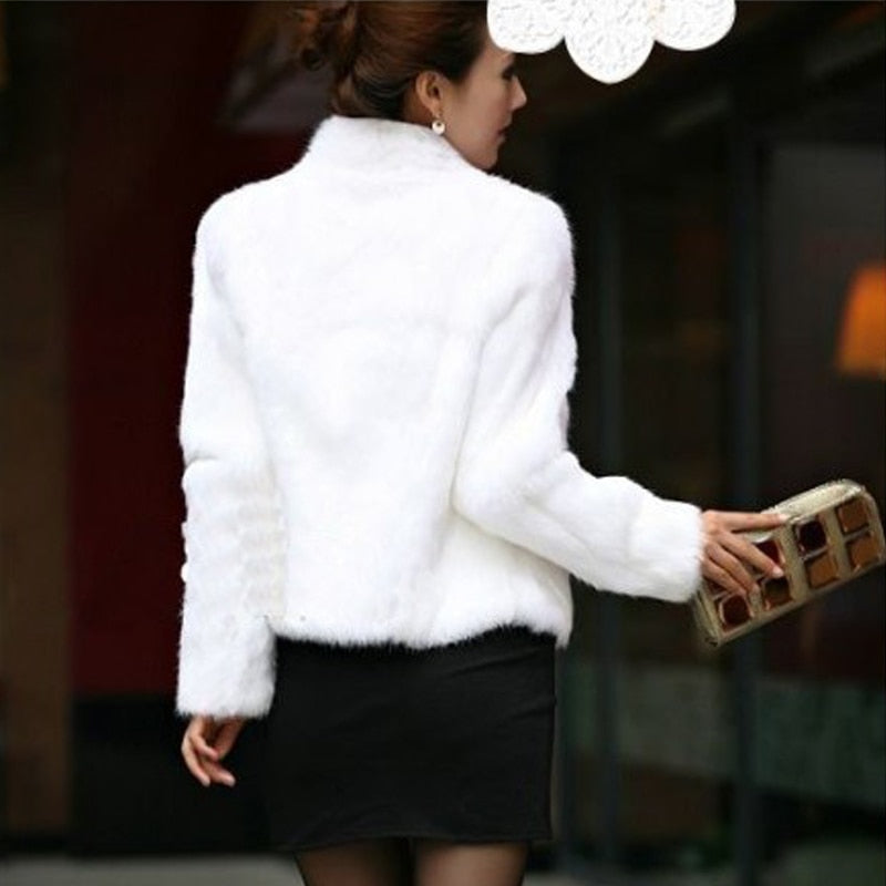 High Quality Faux Fur coat Women&#39;s Warm Outerwear Autumn Winter Short Imitation Fur Coat Jacket Plus Size 3XL Overcoat Clearance