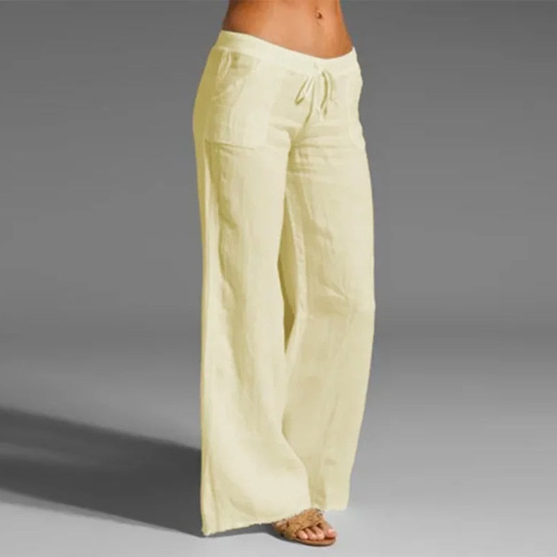 Women Loose Ankle-Length Long Trousers