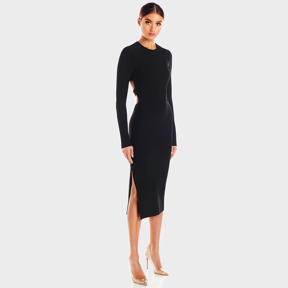 Sexy Hollow Out Backless Club Celebrity Evening Party Dress Sexy Hollow Out Backless Club Celebrity Evening Party Dress