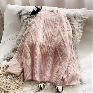 Winter Women Knitted Cashmere Sweaters