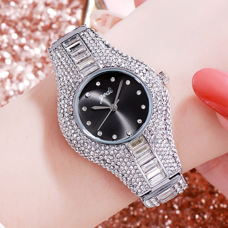 Luxury Full Rhinestone Crystal Wristwatch