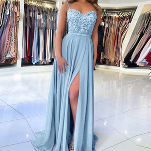 Women Blue Boho Loose Sleeveless Lace Dresse Holiday Long Maxi Dress Evening Prom Party Beach Dresses Elegent Summer Sundress
