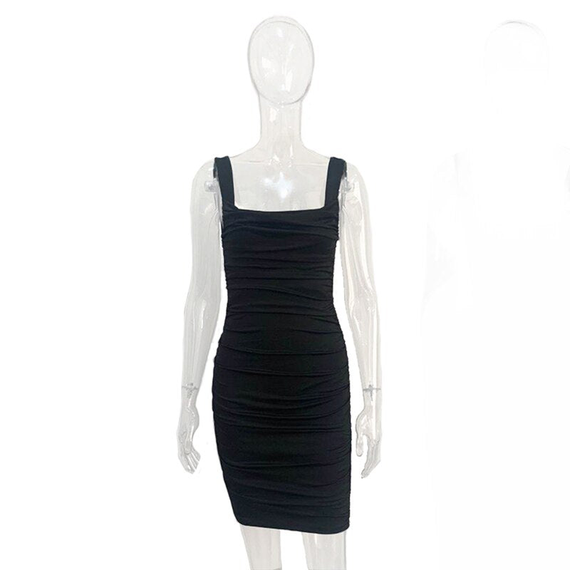 Bodycon Dress Women Summer Solid Sexy Halter Sleeveless Dresses Sling Global Fashions GC Bodycon Dress Women Summer Solid Sexy Halter Sleeveless Dresses Sling Global Fashions GC