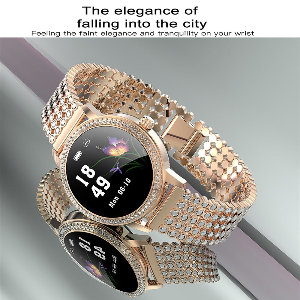 Diamond-studded Smart Watch