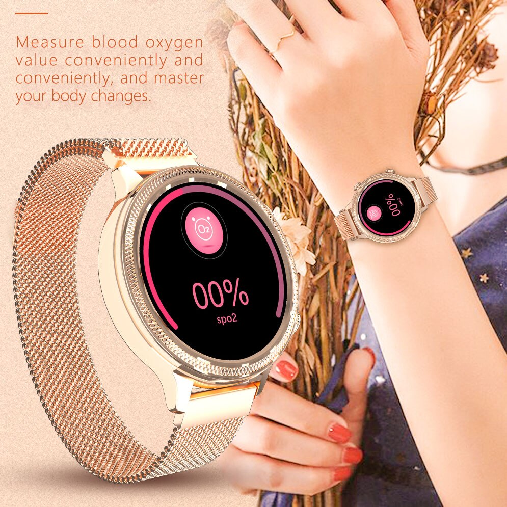 Waterproof Heart Rate Monitoring Bluetooth Smartwatch