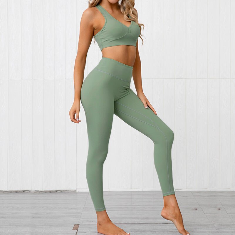Sexy Fitness Clothing Workout Set Sport Suit