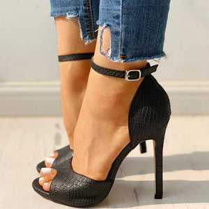 Womens Pumps Fashion 2020 Summer Sexy Exquisite Open Toe Ladies Shoes Female Increased Stiletto Super High Heel Sandals