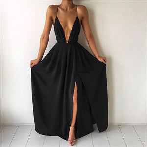 vest dress long maxi summer vest dress long maxi summer Sexy Summer Sundress Boho Drawstring Side Slit Maxi Vest Dresses Global Fashions GC