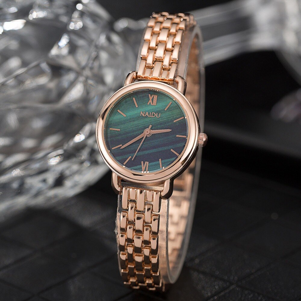 Women's Quartz Wristwatches Charm Bangles Jewelry Free Gift Box
