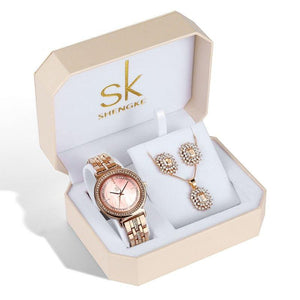 Luxury Woman Watch Rose Gold Box Watches