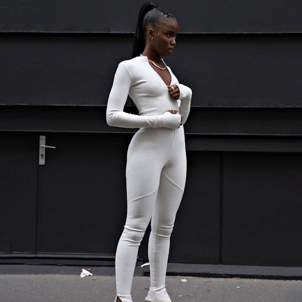 Women Fitness Outfit Gym Sports Jumpsuit