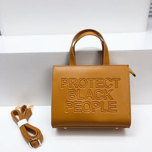 Tote Bag 2022 Designer Ladies Shopping Crossbody Purse And Handbag Luxury PU Leather Protect Black People Shoulder Bag For Women