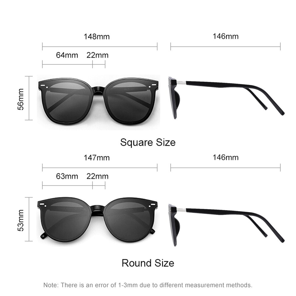 CAPONI Unisex Sun Glasses Luxury Design Brands Couple Gentle Sunglasses Nylon Lens New Trending Unique Female Shades CP2105