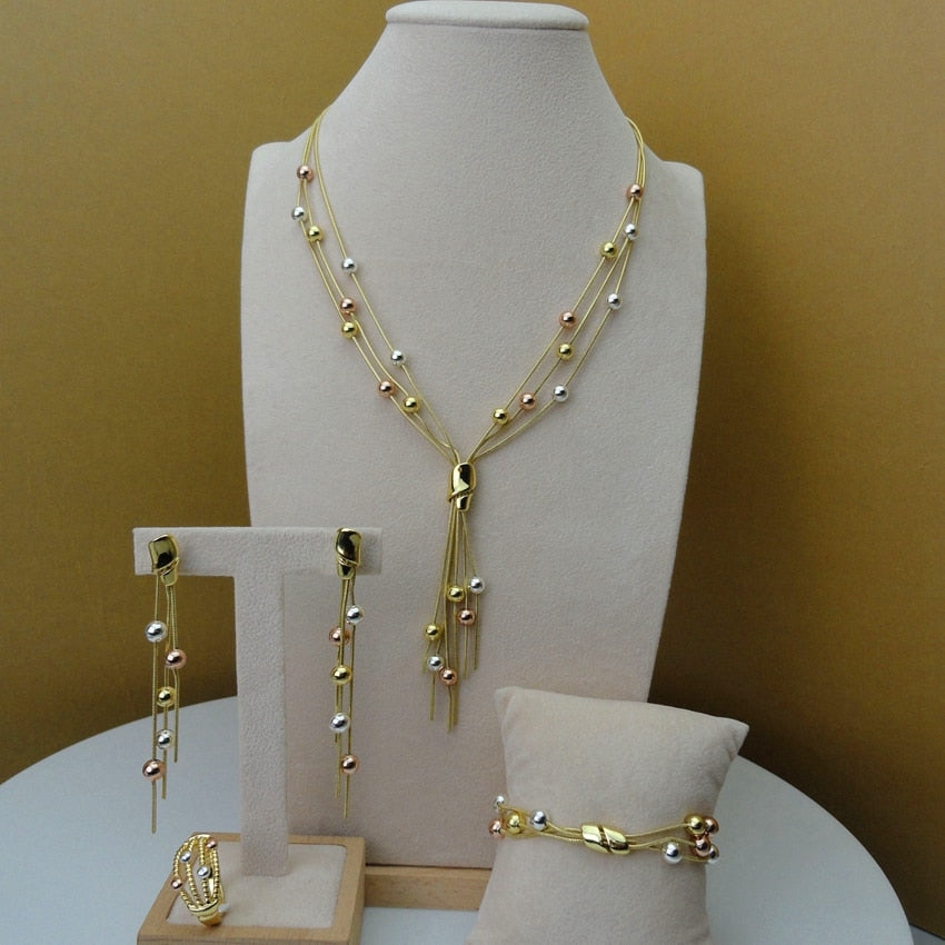 Dubai Fine Exquisite Jewelry Sets Necklace