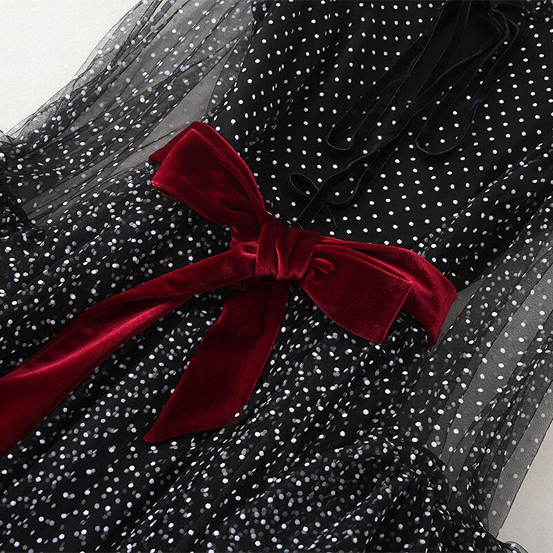 Elegant Sleeveless Belt With Ruffles Shawl Maxi Dress