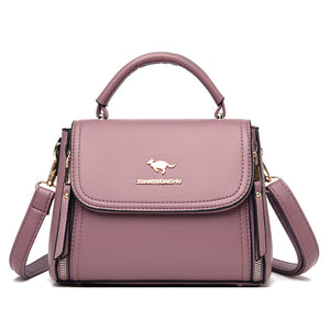 Designer Luxury Womens Handbags 2022 Solid Color Casual Small Square Bag Bolsa Feminina High Quality Leather Simple Shoulder Bag
