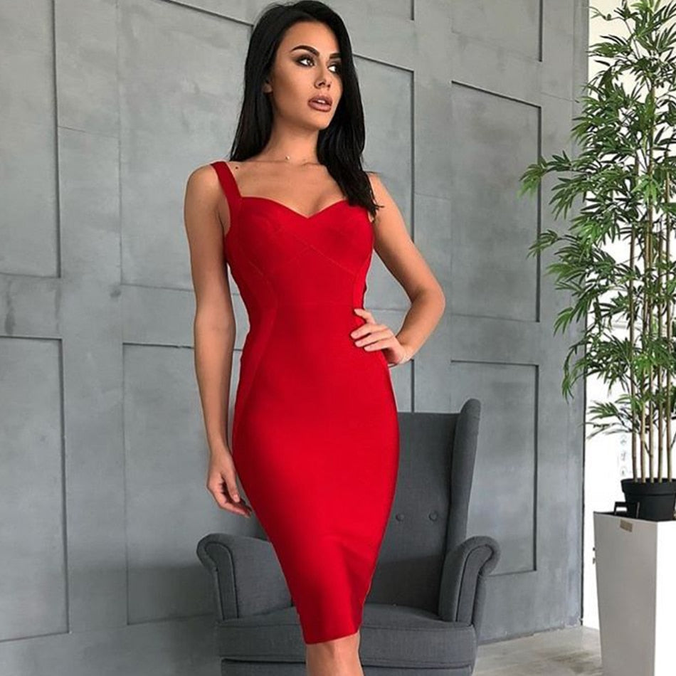 celeb boutique red bandage dress Shop Women's off Shoulder Halter Bodycon Maxi Bandage Dress