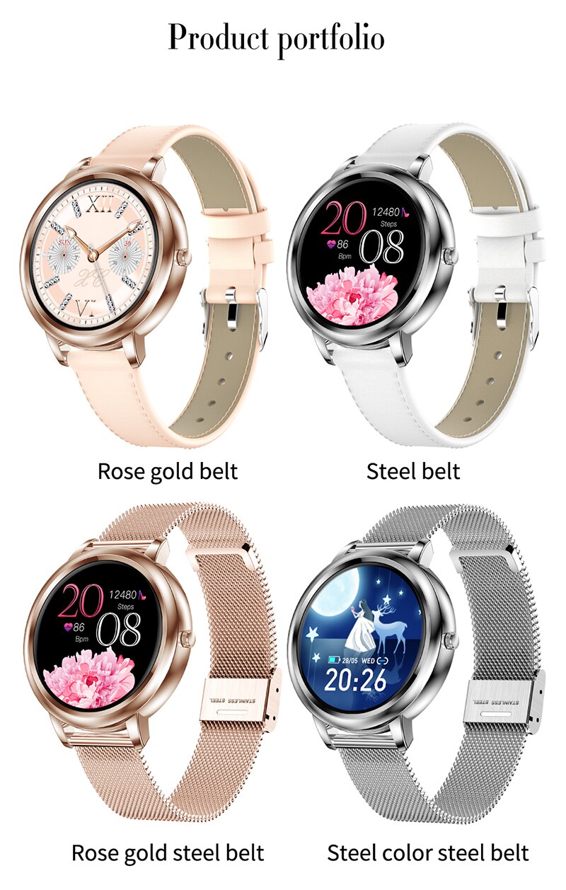 Full Touch Control Round Screen Smartwatch