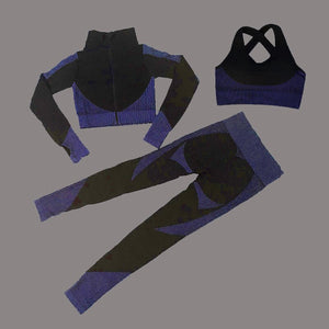 Yoga Sportswear Fitness Bra Sports Suits