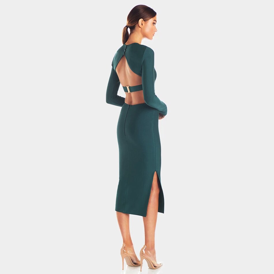 Sexy Hollow Out Backless Club Celebrity Evening Party Dress Sexy Hollow Out Backless Club Celebrity Evening Party Dress